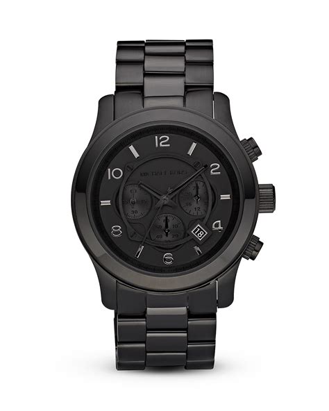 male black michael kors watch